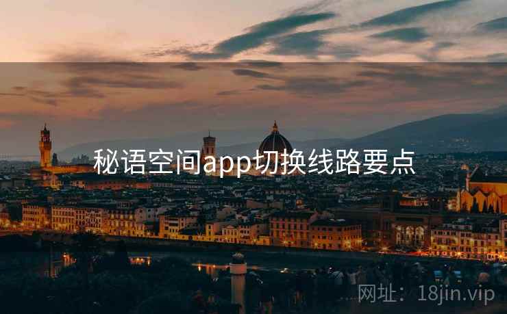 秘语空间app切换线路要点