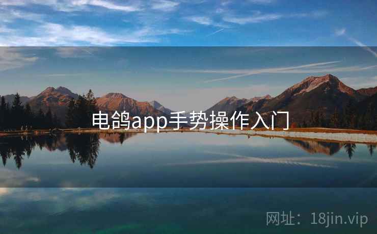 电鸽app手势操作入门