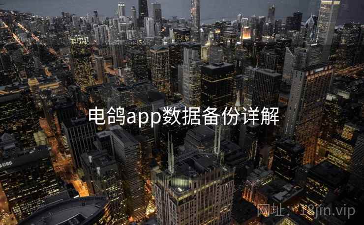 电鸽app数据备份详解